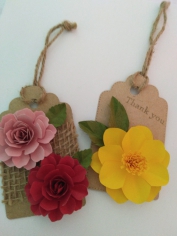 【2026年 1期 特別講座】ペーパーアートフラワー　お花のメッセージタグ